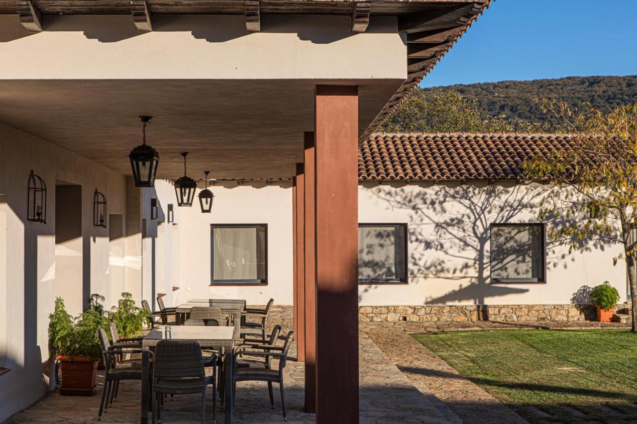 Casa Rural Los Tres Lugares San Martín de Trevejo Esterno foto